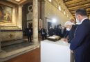 Mattarella all’inaugurazione del restauro delle Corsie Sistine