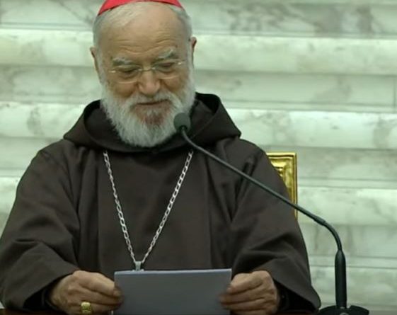 Prima Predica di Avvento del Predicatore della Casa Pontificia, Card. Raniero Cantalamessa