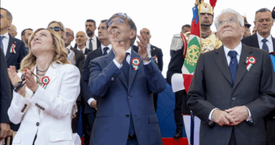 Mattarella alla Parata Militare in Via dei Fori Imperiali