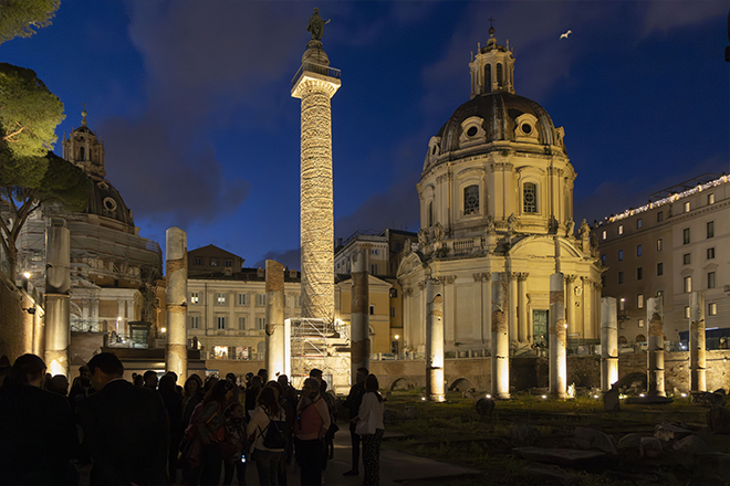Roma. Fori Imperiali, tornano le passeggiate serali