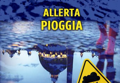 Allerta pioggia (GIALLA) dalla tarda serata di venerdì 23 ottobre 2026 e per le successive 18 – 24 ore